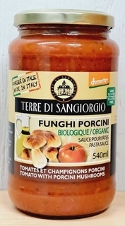 Tomato Sauce - Porcini Mushrooms (Terre Di Sangiorgio)
